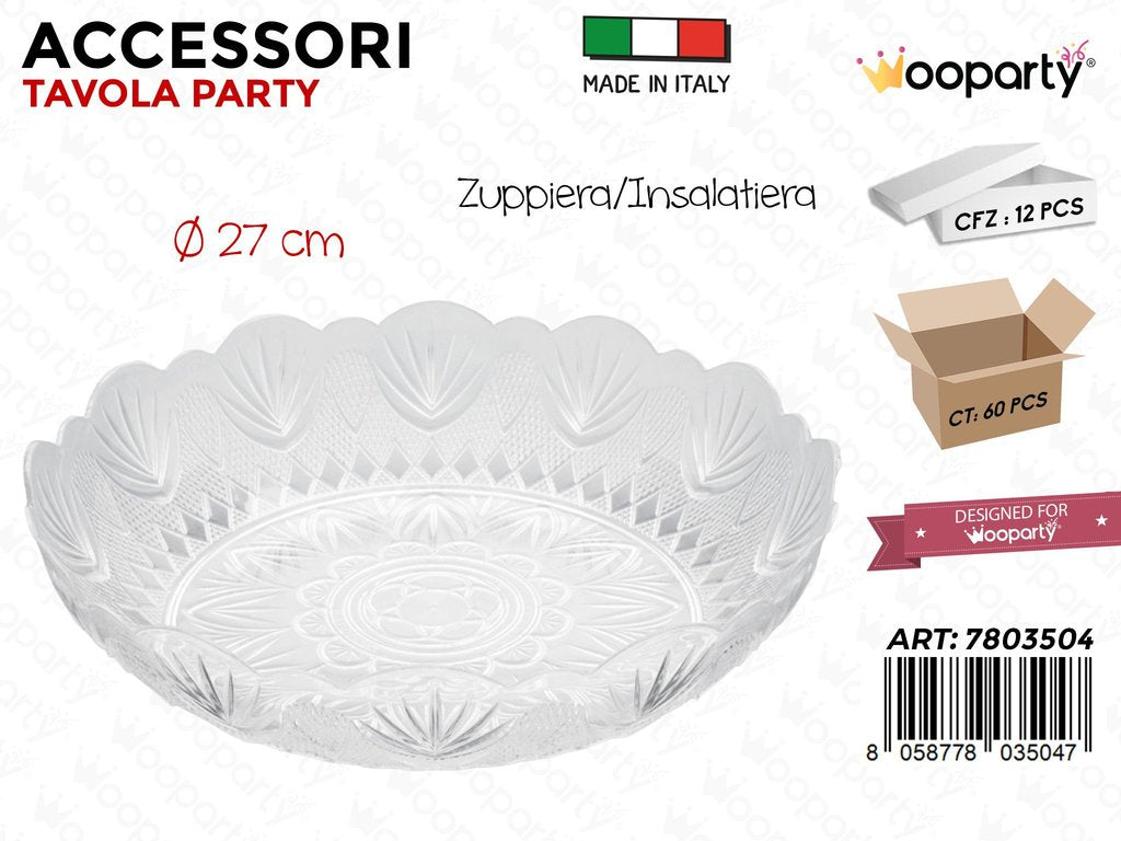 Wooparty Acc. Tavola Zupp.insalat. D.27CM