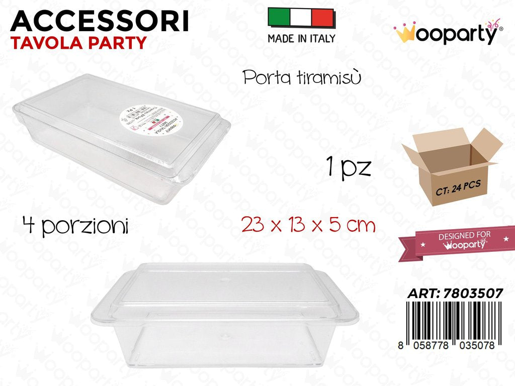 Wooparty Acc. Tavola P.tiramisu 23*13*5CM