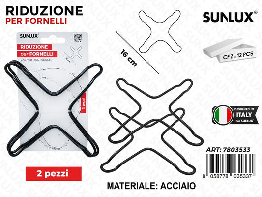 Riduzione per Fornelli Acc. 2PCS 16CM