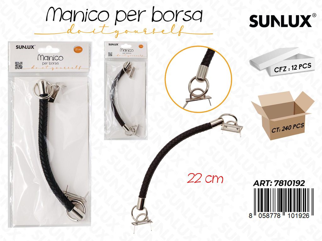 Sunlux Manico per Borsa Ass. 22CM