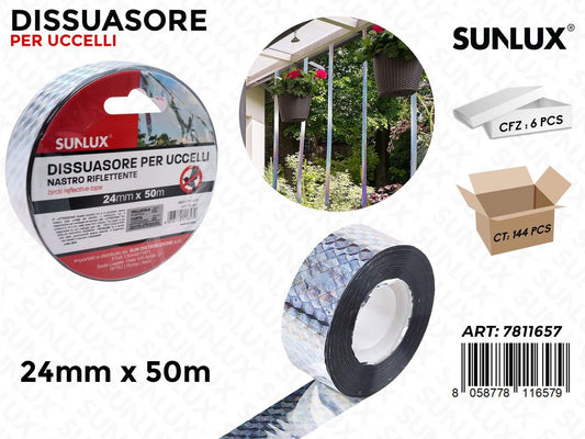 Sunlux Nastro Riflettente 24MM*5MT
