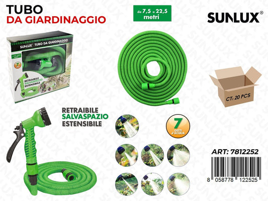 Tubo da Giardinaggio Estens. da 7.5 a 22.5MT