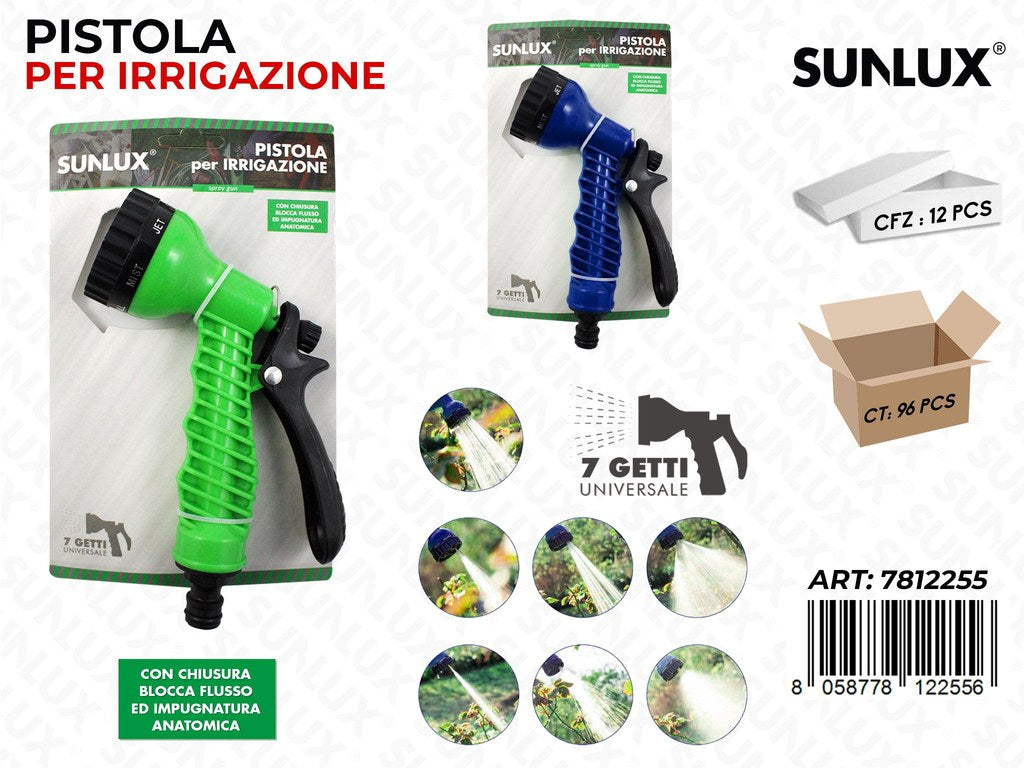 Pistola per Irrigazione Uni. Ass. 7GETTI