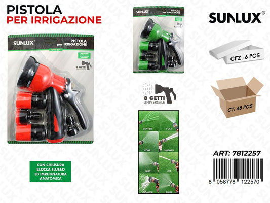 Pistola per Irrigazione Uni. Ass. 8GETTI
