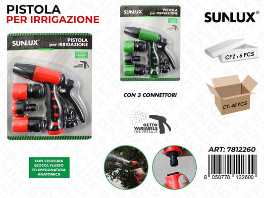 Pistola Irrigazione Uni. Ass. Getto Variabile