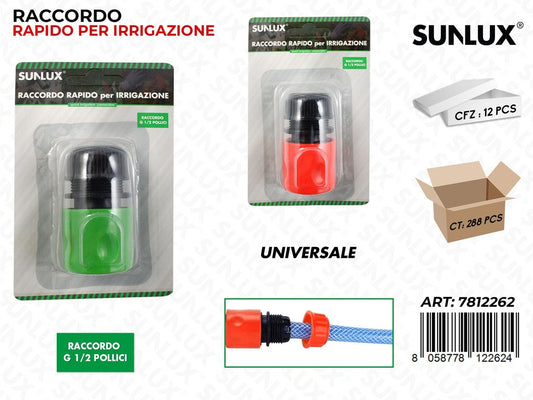 Raccordo Rapido per Irrigazione Uni. Ass.