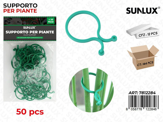 Sunlux Supporto per Piante 50PCS