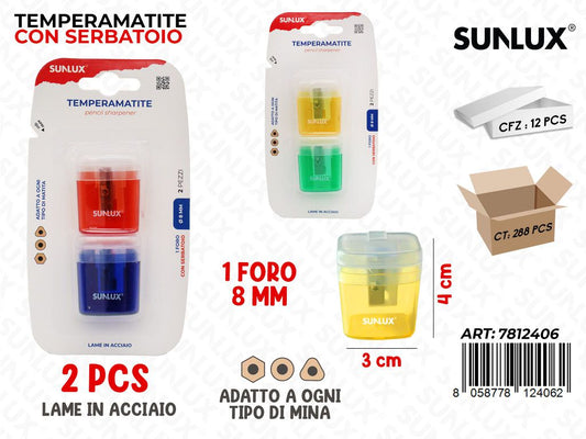 TEMPERAMATITA 2PCS 1FORO C/SERB.