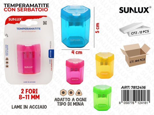 TEMPERAMATITA 1PCS 2FORO C/SERB.