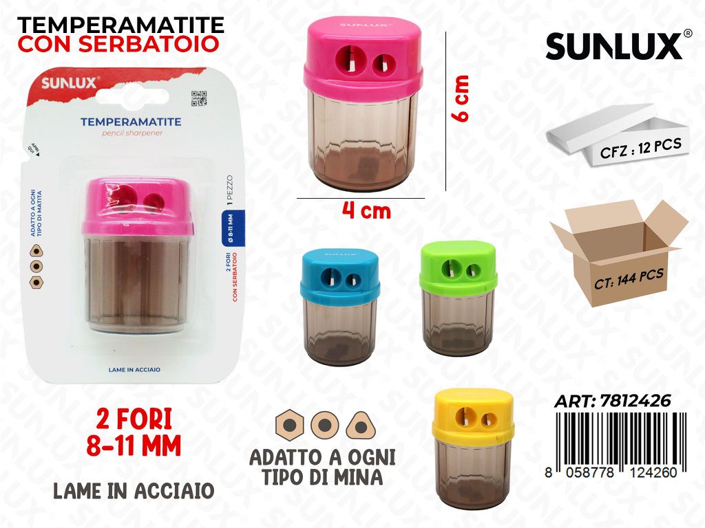TEMPERAMATITA 1PCS 2FORO C/SERB.