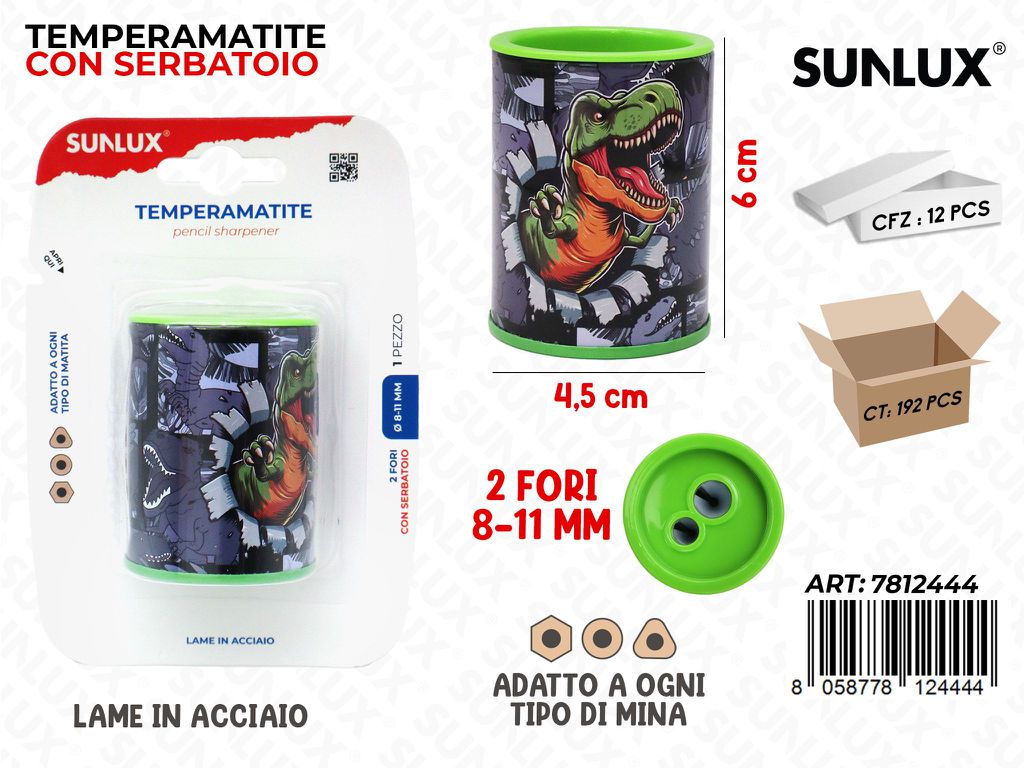 TEMPERAMATITA 1PCS 2FORO C/SERB.
