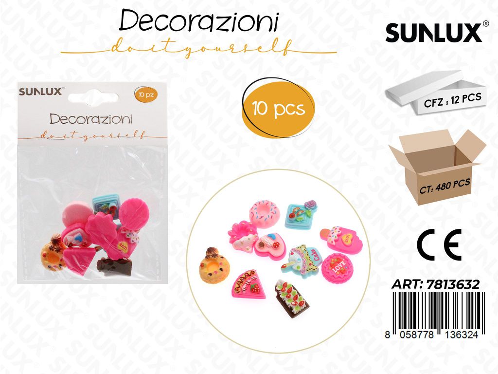 Sunlux Decorazioni Ass. 10PCS