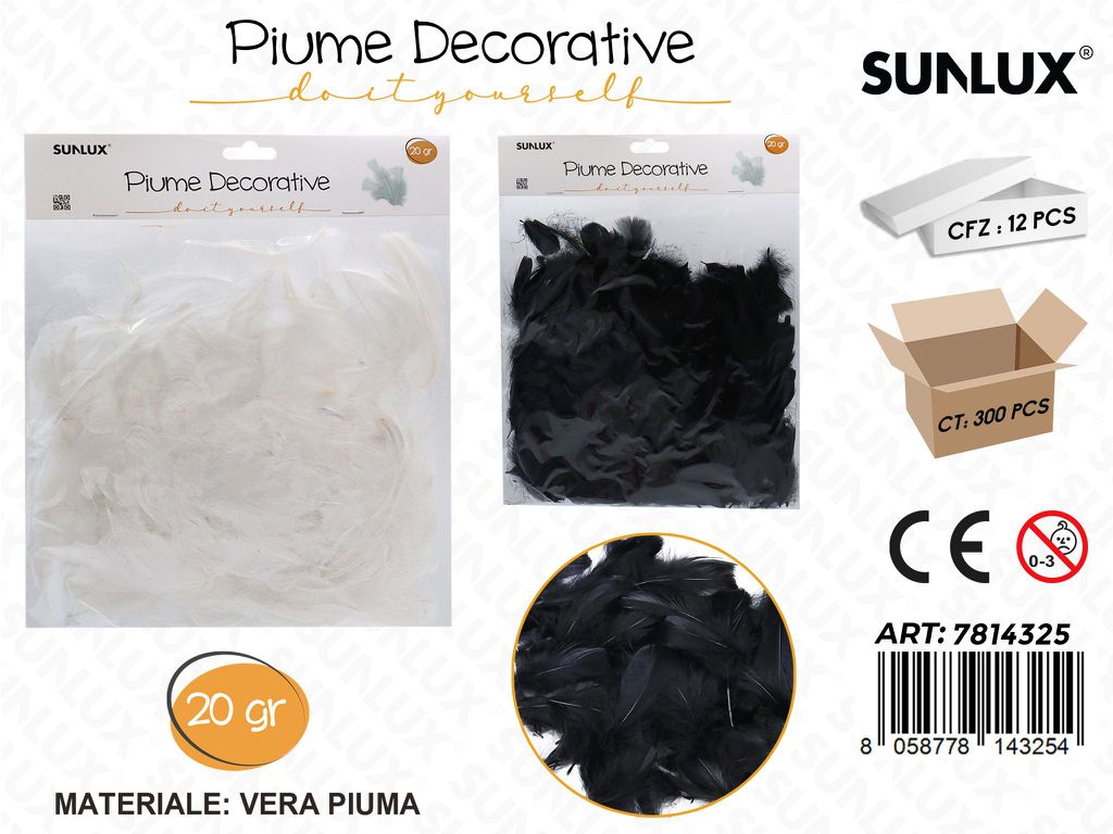 Sunlux Piume Decorative 20GR. Ass.