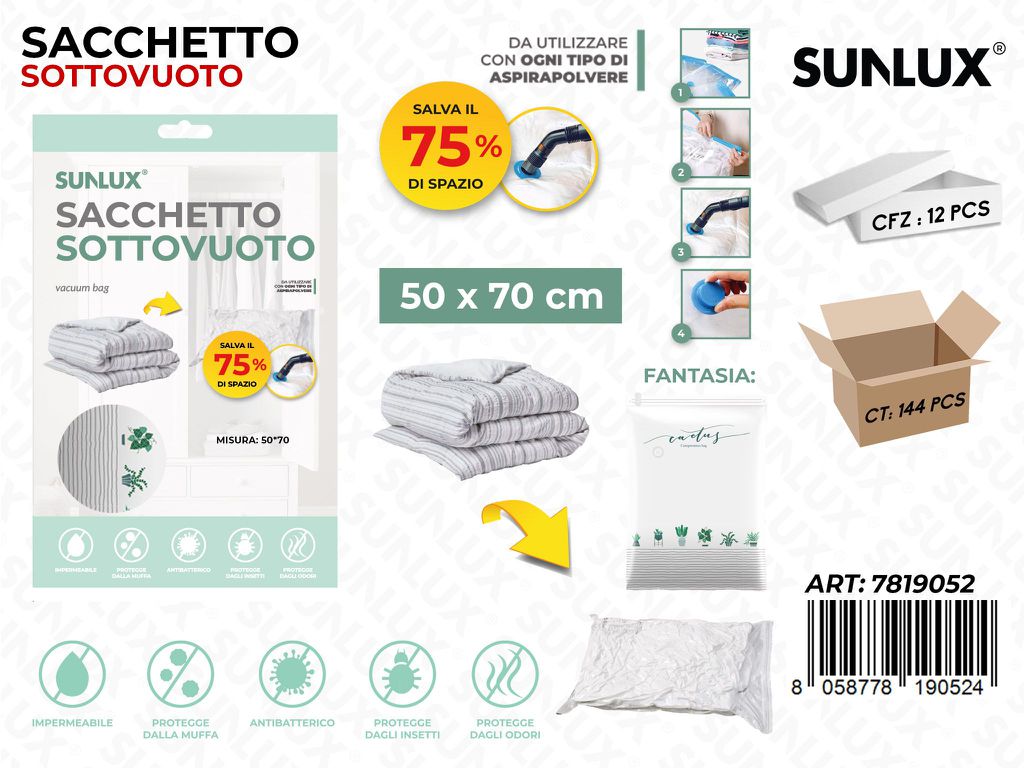 Sunlux Sacco Sottovuoto 50*70CM