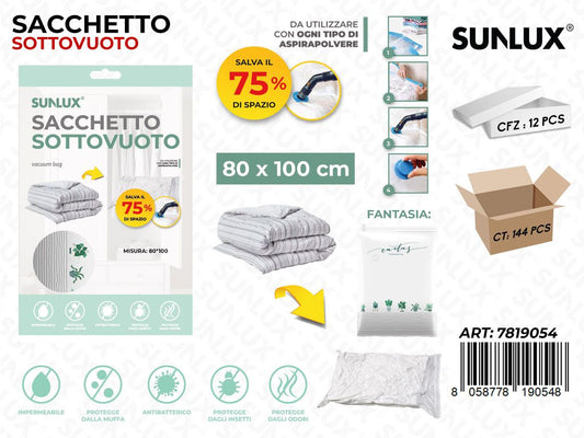 Sunlux Sacco Sottovuoto 80*100CM