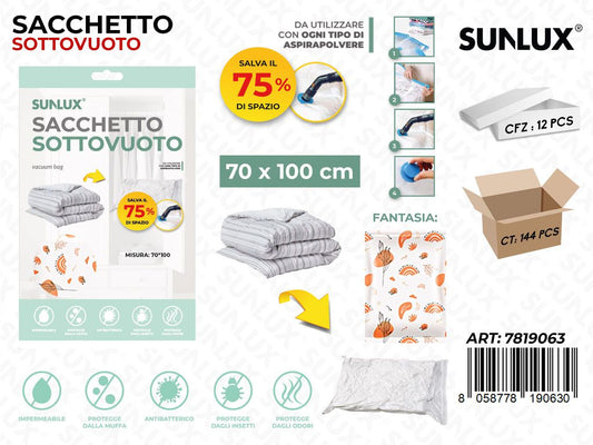 Sunlux Sacco Sottovuoto 70*100CM