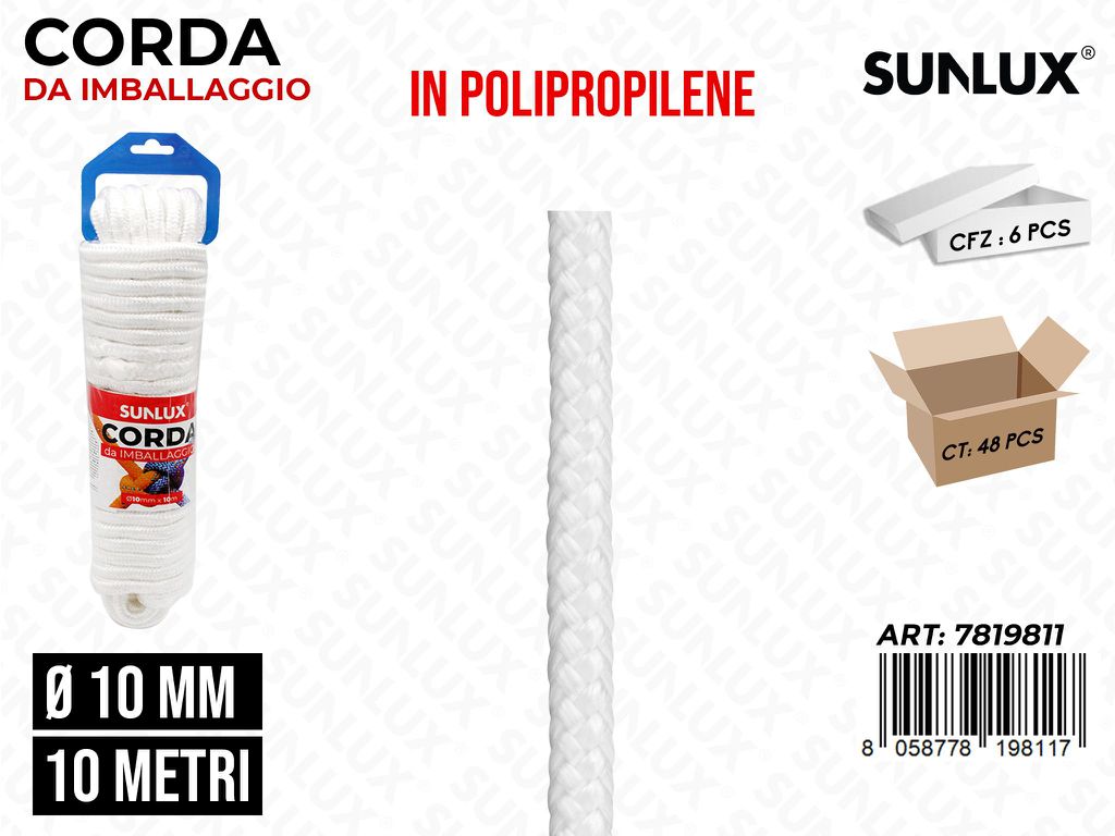Corda da Imballaggio D.10MM*10MT