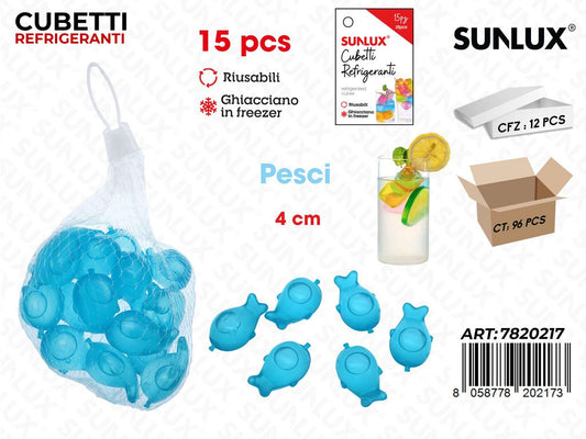 Sunlux Cubetti Refrigeranti 15PCS 4CM