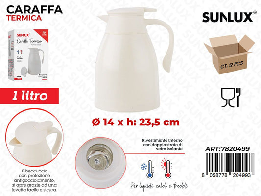 Sunlux Caraffa Terminca 1L 14*23.5CM