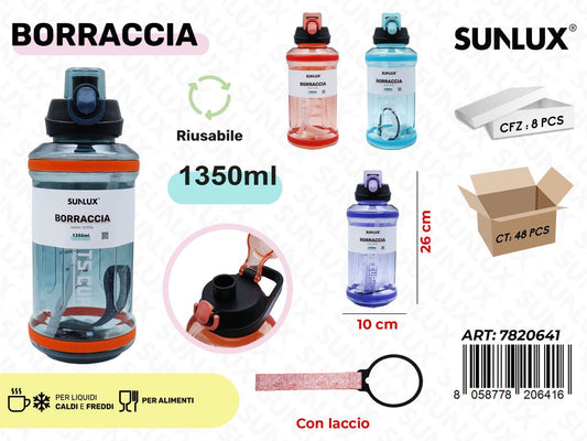 Sunlux Borraccia Ass. 1.35L 10*26CM