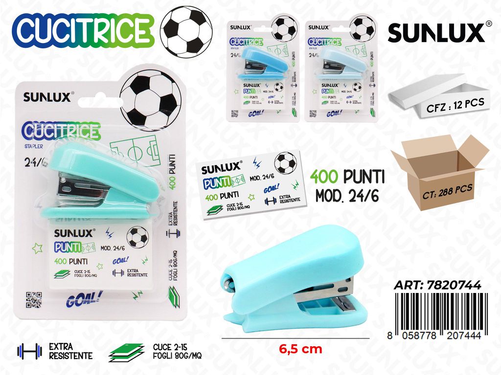 Cucitrice Football 6.5Cm 24/6 Ass.