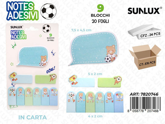 Notes Adv Football 9Blocchi 20Ff Ass.