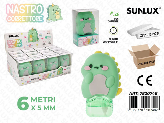 Nastro Correttore Dino 6Mt*5Mm