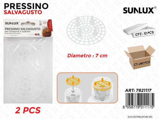 Pressino Salvagusto D.7CM 2PCS