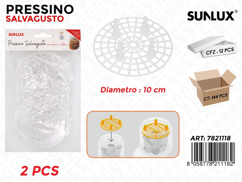 Pressino Salvagusto D.10CM 2PCS