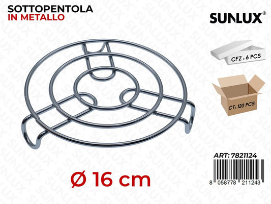 Sottopentola in Metallo D.16CM