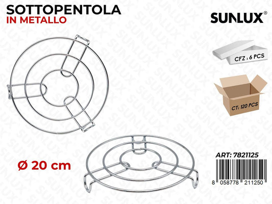 Sottopentola in Metallo D.20CM