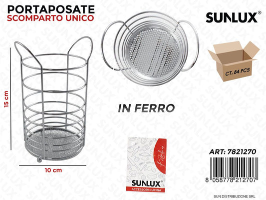 Portaposate In Ferro Scomp. Unico 10*15Cm