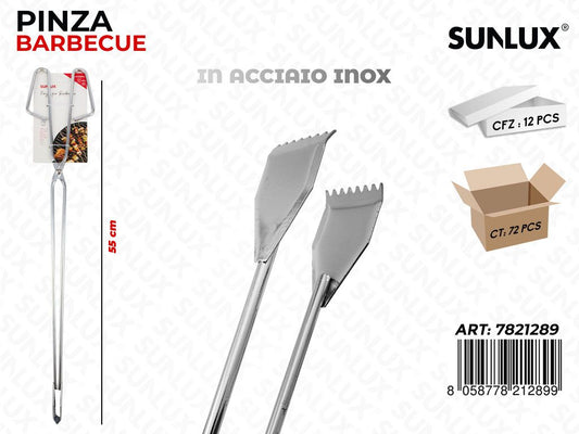 Pinza per Barbecue Acciaio Inox 55CM