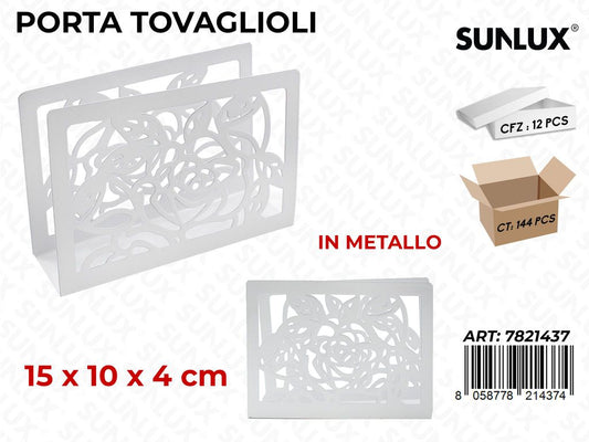 Porta Tovaglioli in Metallo 15*10*4CM
