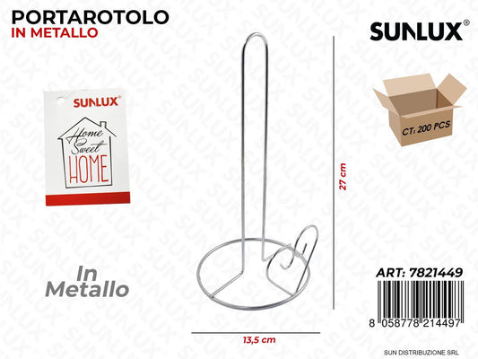 Portarotolo in Metallo 13.5*27CM