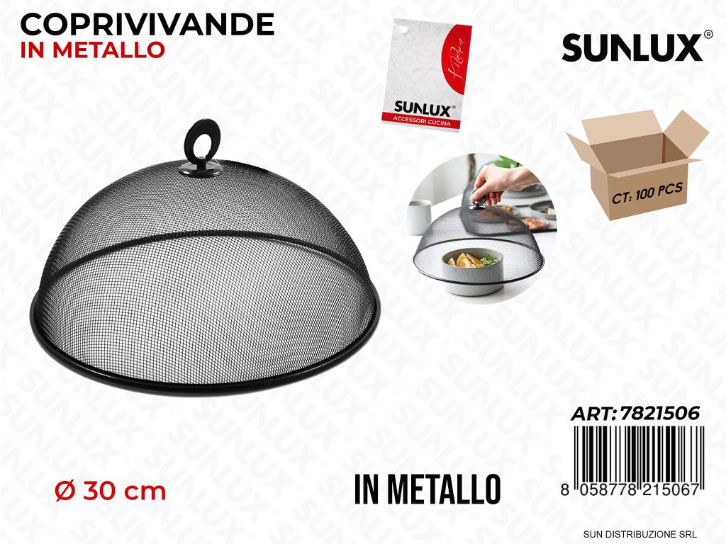 Copri Vivande In Metallo D.30Cm
