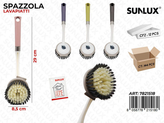 Sunlux Spazzola Lavapiatti Ass. 29*8.5CM
