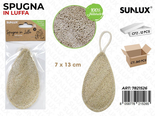 Sunlux Spugna in Luffa 7*13CM