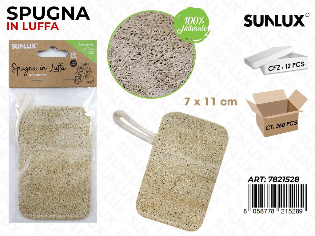 Sunlux Spugna in Luffa 7*11CM