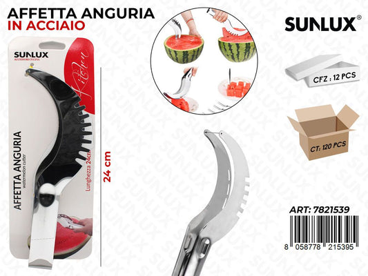 Affetta Anguria in Acciaio 24CM