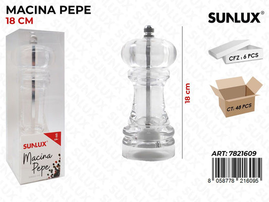 Sunlux Macina Pepe 18CM