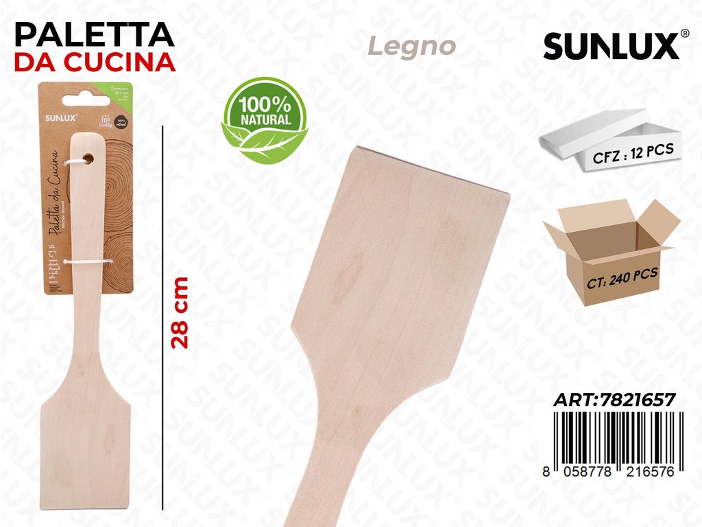 Spatola in Legno 28CM