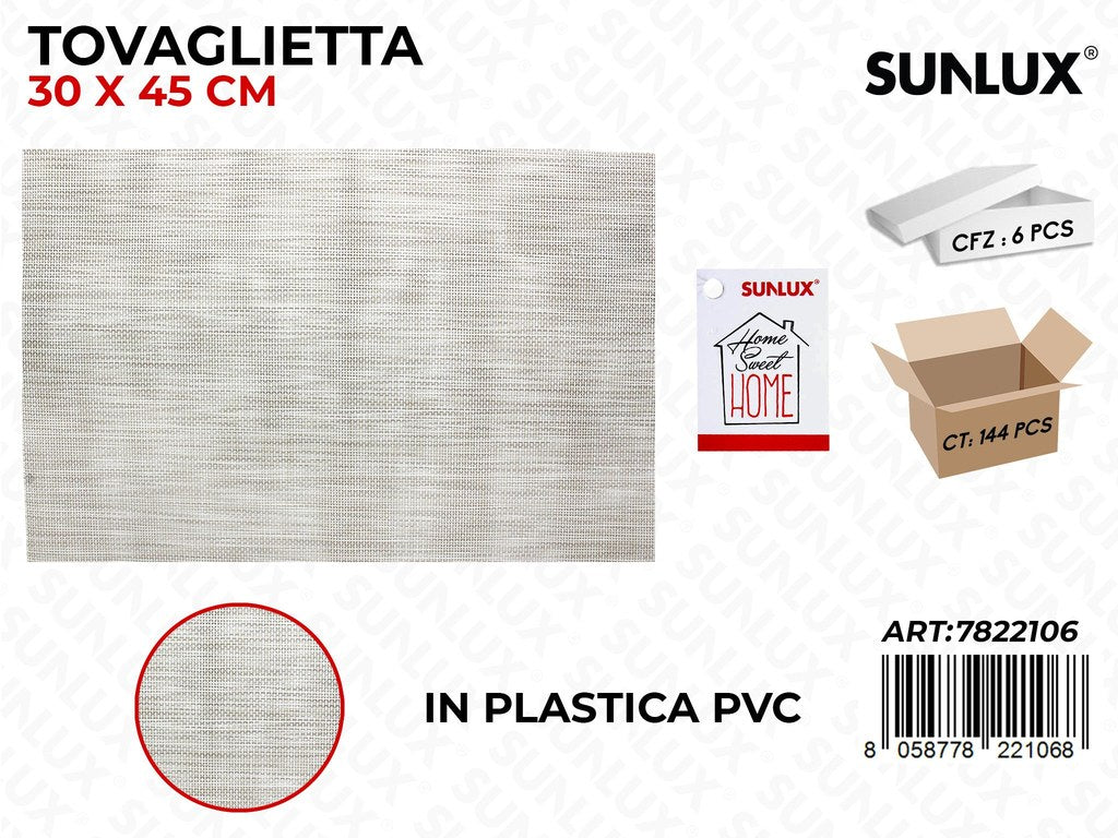 Tovaglietta in Pvc 45*30 Cm