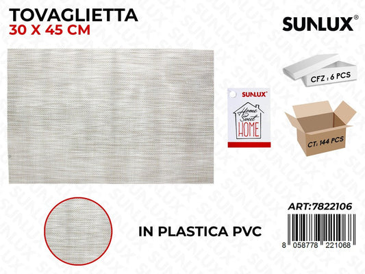 Tovaglietta in Pvc 45*30 Cm