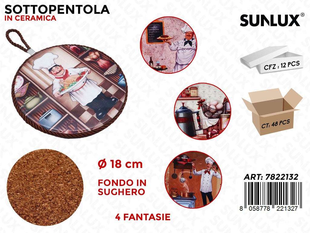 Sunlux Sottopentola 18CM Ass.