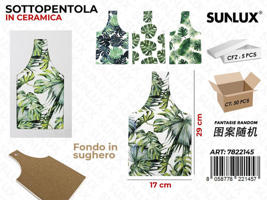 Sottopentola in Ceramica Ass. 17*29CM