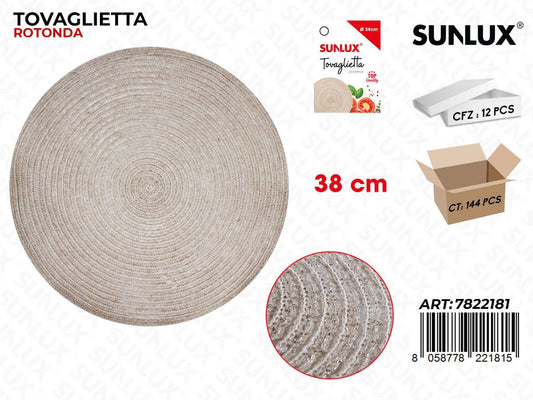 Sunlux Tovaglietta D.38CM