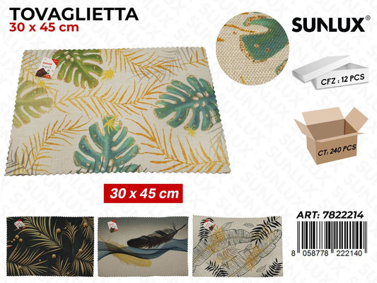 Sunlux Tovaglietta Fant. Ass. 30*45CM