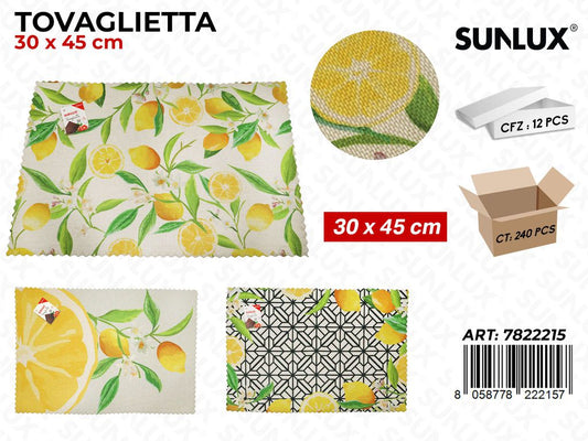 Sunlux Tovaglietta Fant. Ass. 30*45CM