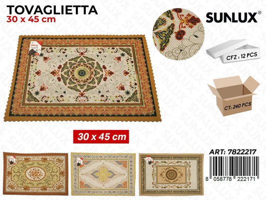 Sunlux Tovaglietta Fant. Ass. 30*45CM